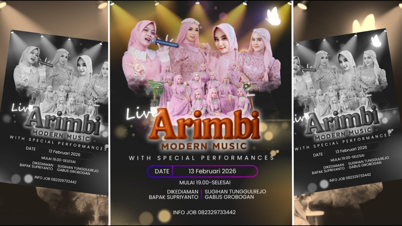 🔴LIVE QOSIDAH PUTRI ARIMBI IN SUGIHAN-GABUS / WEDDING 