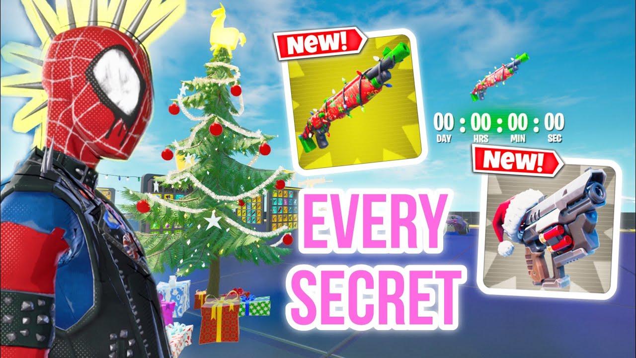 how to get every secret in 1v1 with every gun