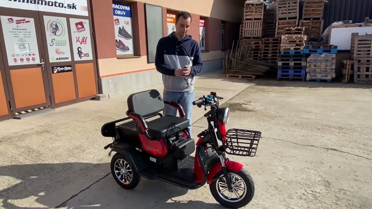 Elektrická trojkolka Enerbike JP800