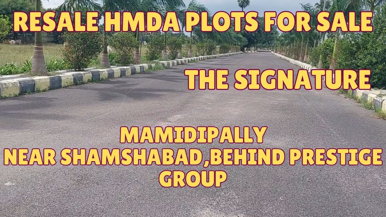 Resale HMDA Plots For Sale || Mamindipally Near Shamshabad Airport Behind Prestage Group || Hyd