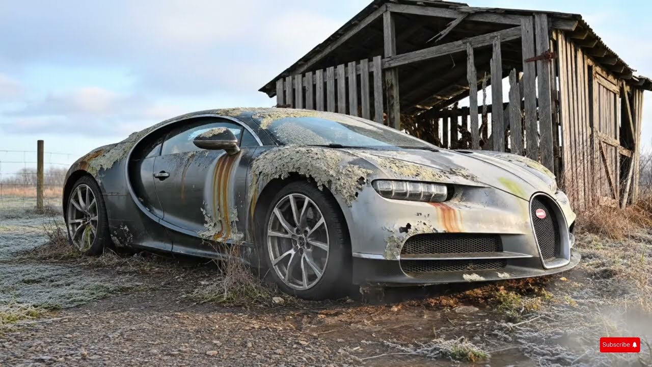 ASMR Hypercar Restoration: Abandoned Bugatti Chiron → Factory-Perfect Masterpiece