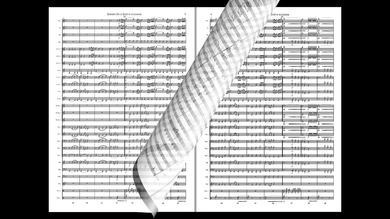 Intrada for a Festive Occasion - Idar Torskangerpoll. Available for Brass and Concert Band,Grade 3,5