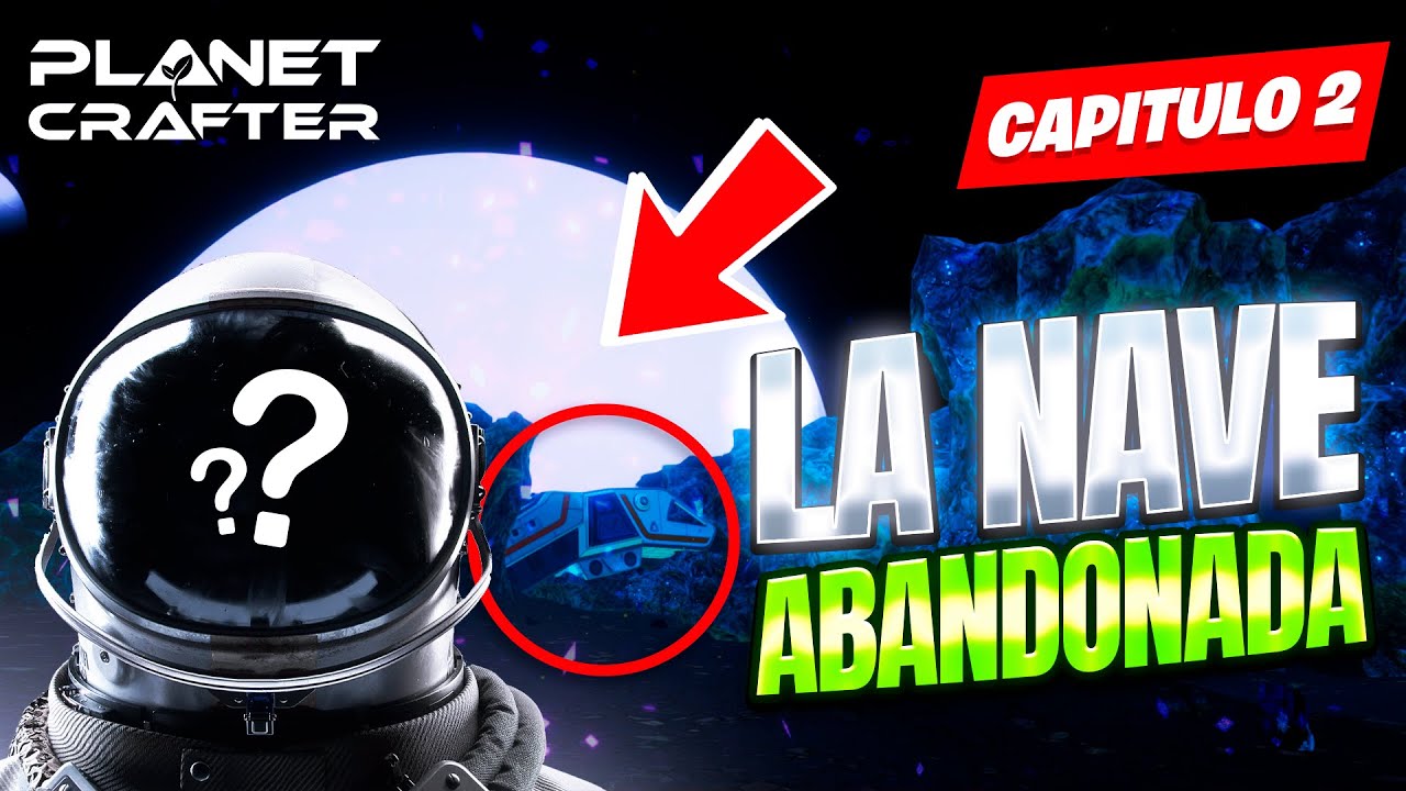 Encuentro una NAVE ABANDONADA llena de RECURSOS😮 The planet crafter ep 2