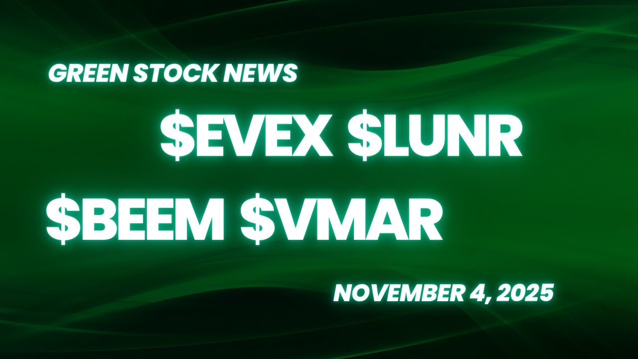 Eve Air Mobility ($EVEX) | Intuitive Machines ($LUNR) | Beam Global ($BEEM) | Vision Marine ($VMAR)