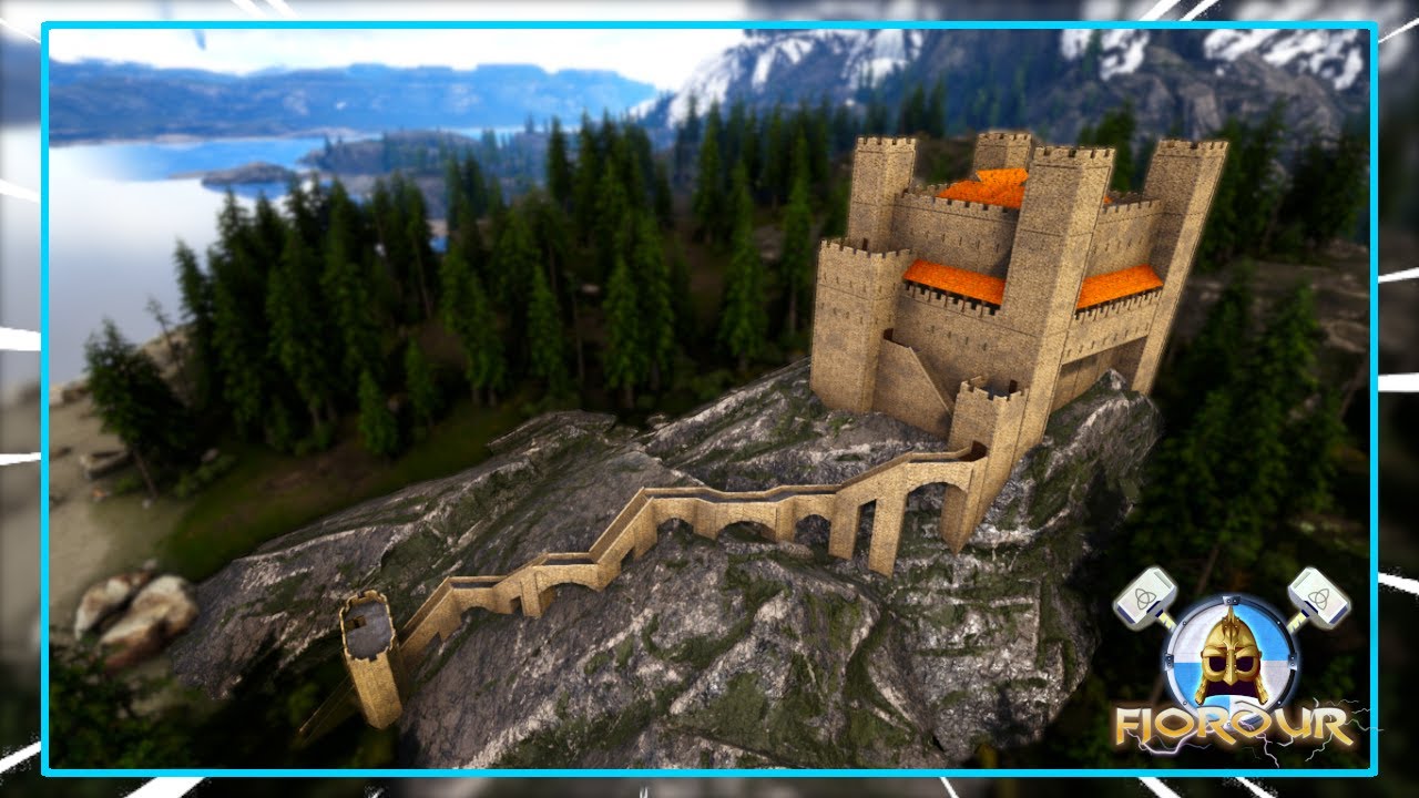 ARK: Fjordur - The Iron Keep | Castle Speed Build
