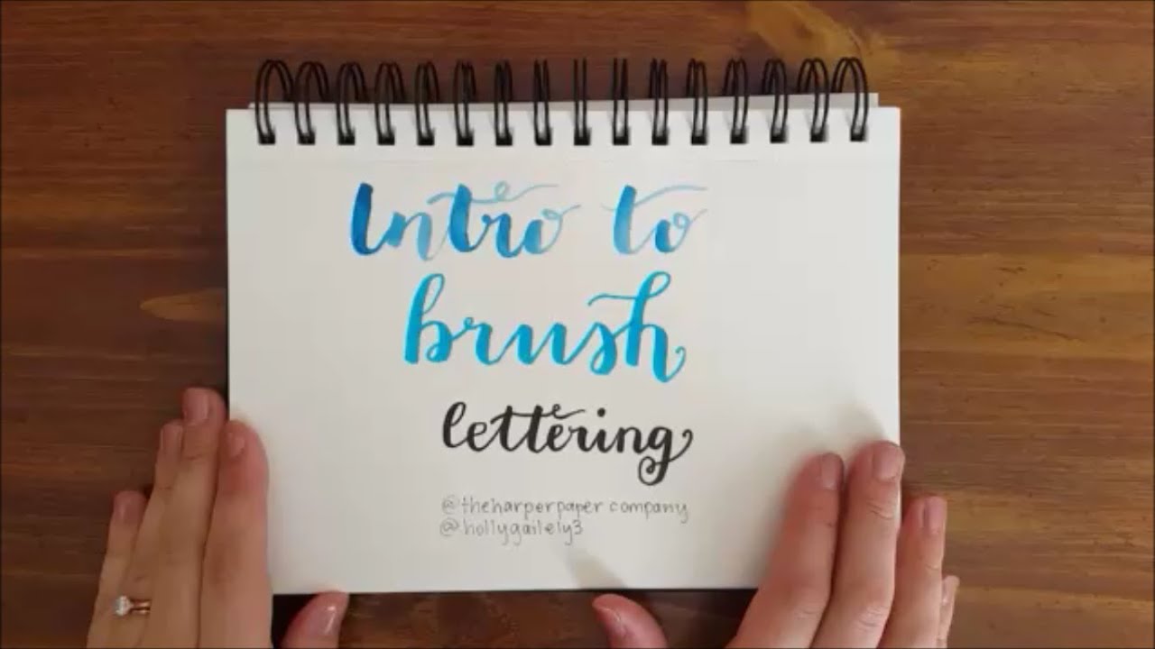 Intro to Brush Lettering