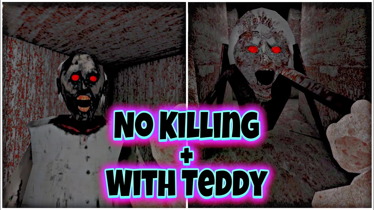 Granny v1.8 - Escape with Teddy in Extreme & Nightmare Mode but without Killing Granny !!