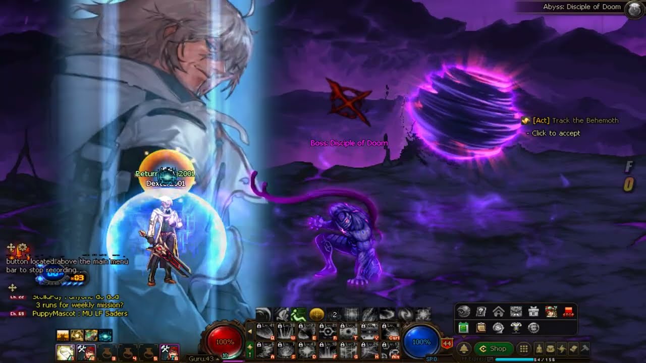 DFO Abyss: Disciple of Doom (New Hell Mode) #dfo #games #anime #gaming #gamer #dungeonfighteronline