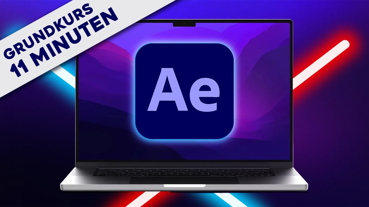 Adobe AFTER EFFECTS Tutorial für Anfänger (Grundkurs in nur 11 MINUTEN)