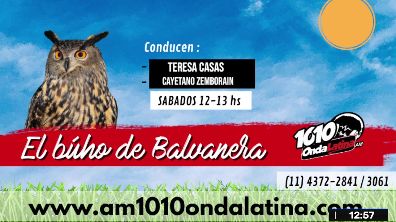 EL BUHO DE BALVANERA  - 14/03/26  - SABADOS  12:00 - AM 1010 ONDALATINA -