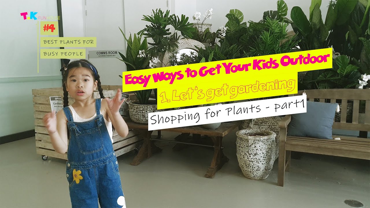 Let's Go To The Garden Center | Learn 8 Essential Tips for Kids [part 1]