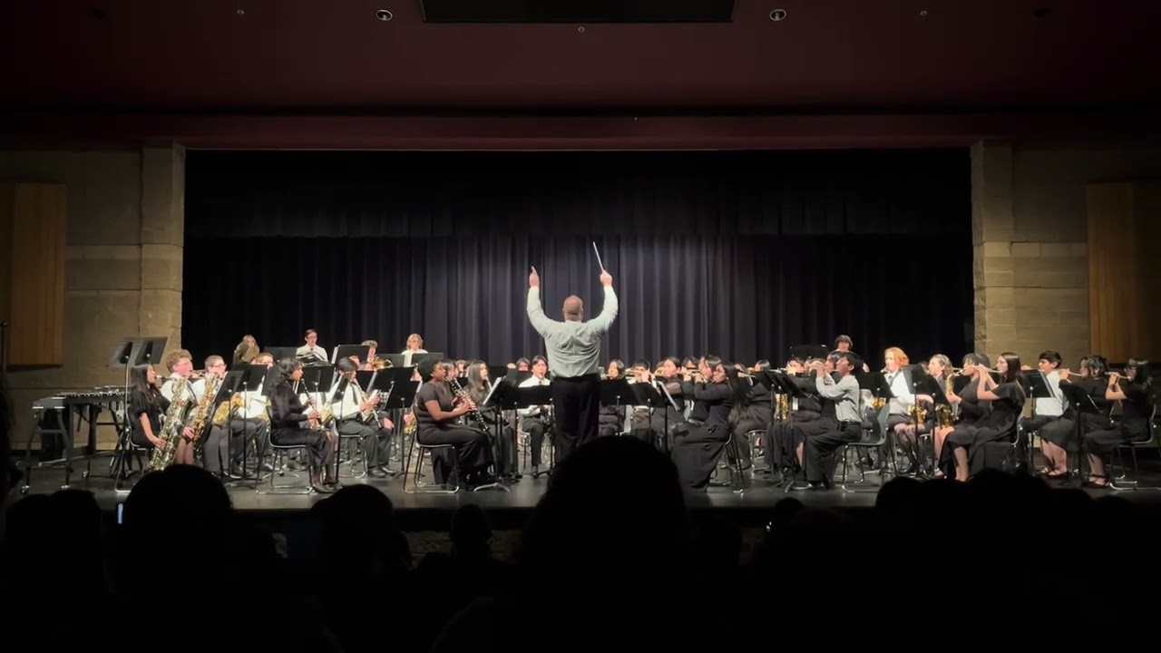 BCHS Thunder Band County Honor Band Concert 2026 - Overture in C Minor 