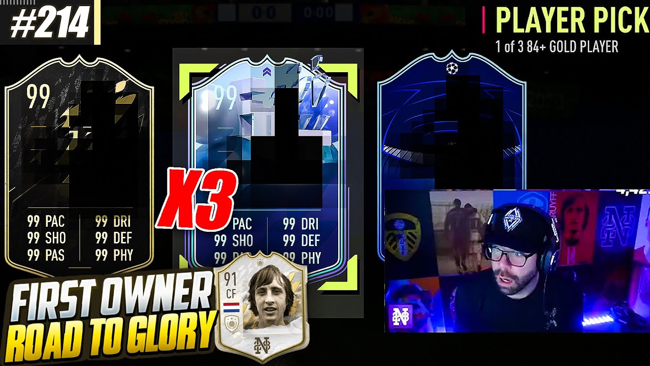 OPENING 3 84+ PLAYER PICKS!! PLAY OFFs GAMEPLAY!!! - First Owner RTG 214 - FIFA 22