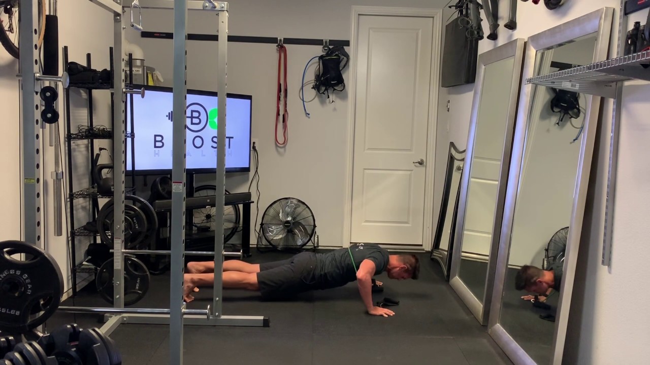 Resistance Band Push Up - Regular Band