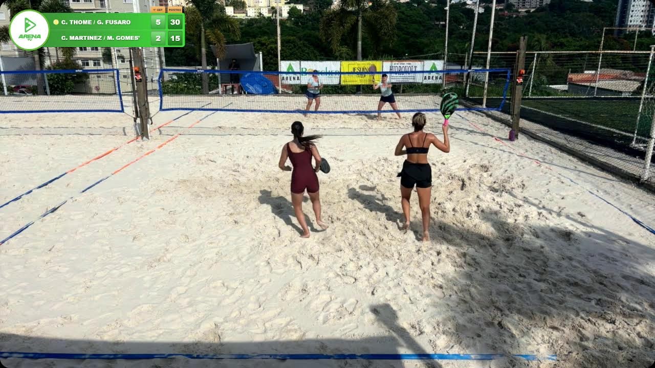 FEMININA PRATA - C. THOME / G. FUSARO X C. MARTINEZ / M. GOMES'