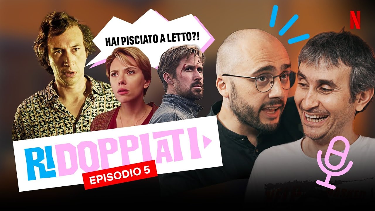 RYAN GOSLING al telefono con CELENZA e GIANFRANCO MIRANDA | RIDOPPIATI EP. 5 | Netflix Italia