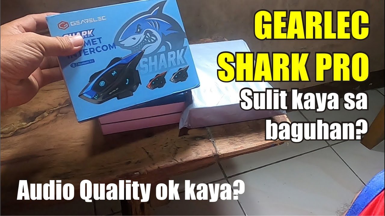Gearelec Shark pro unboxing and testing