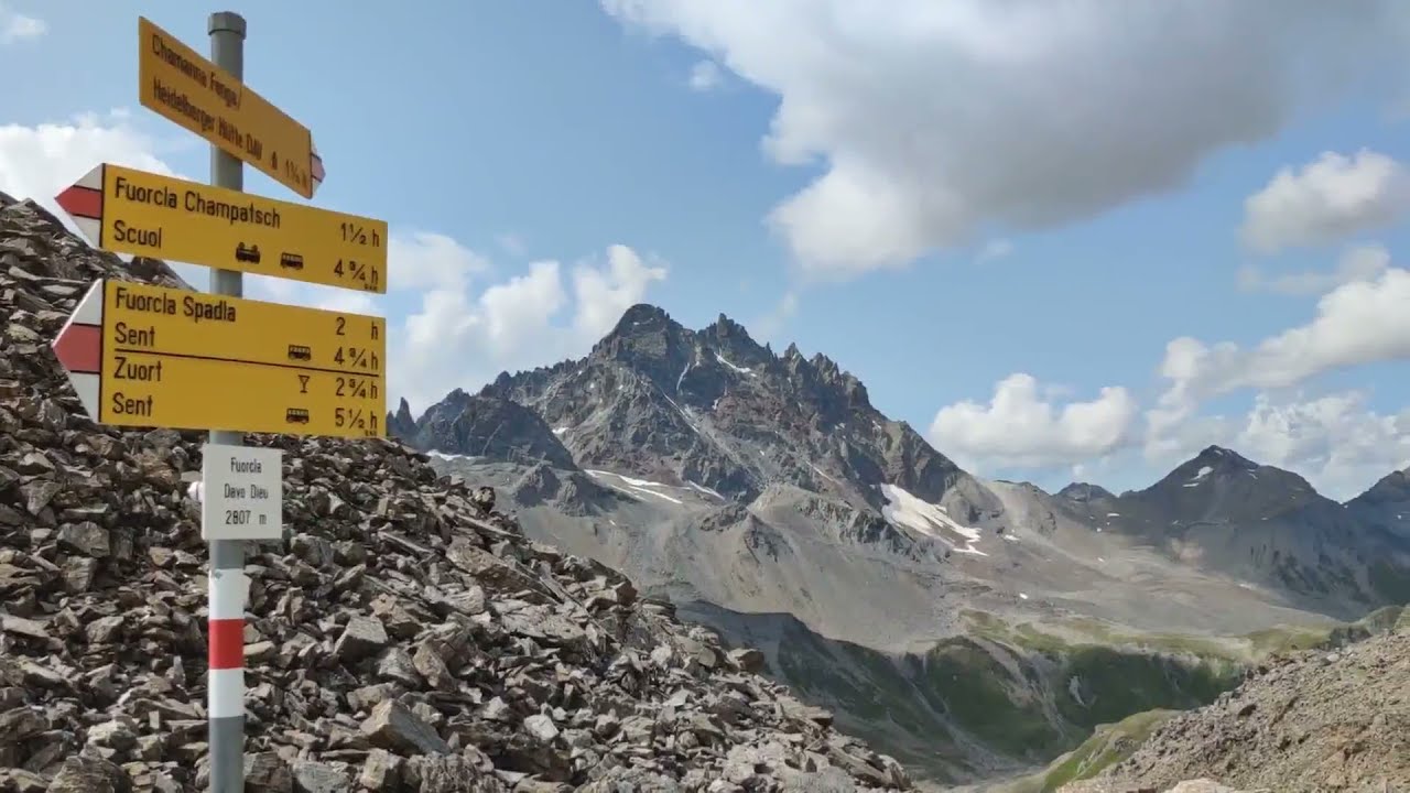 Silvretta trekking part 5: Furcia Davo Dieu - Heidelberger hütte - Ritzenjoch - Maton