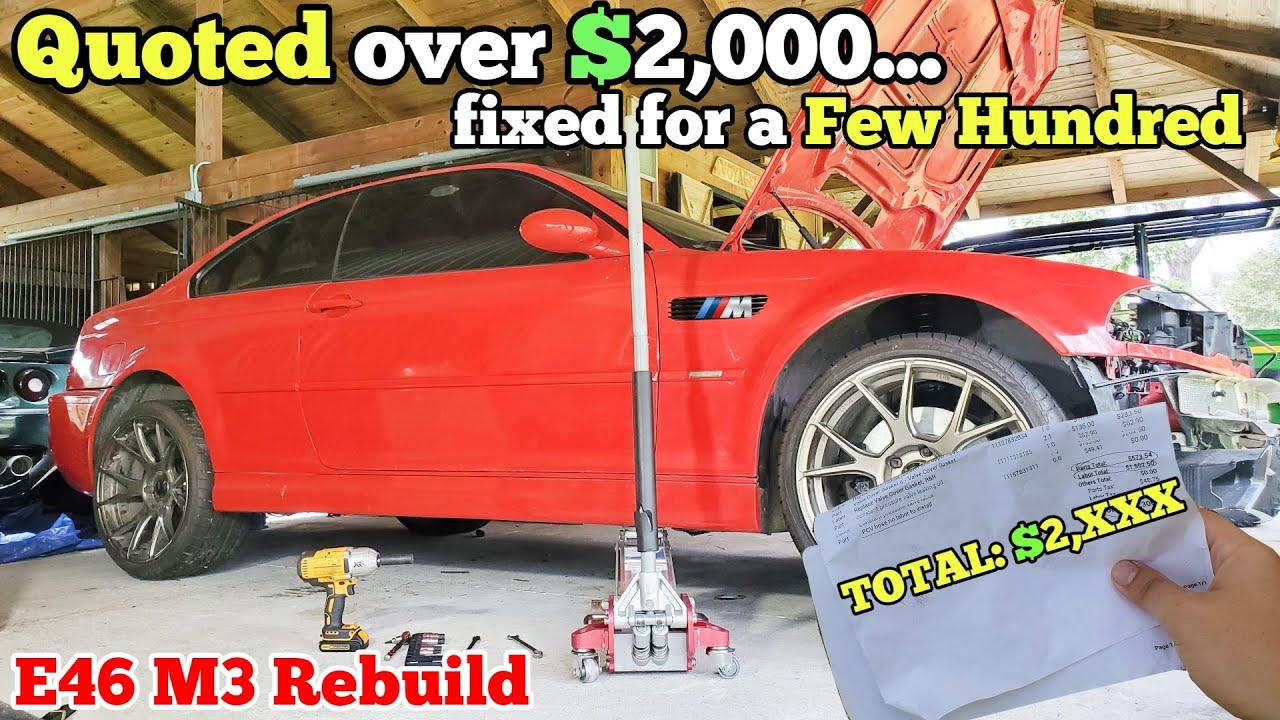 I Brought my Flood Salvage BMW M3 to an 