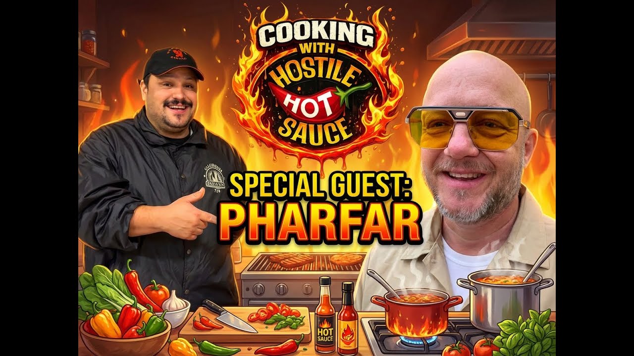 COOKING SHOW WITH SPECIAL GUEST PHARFAR.