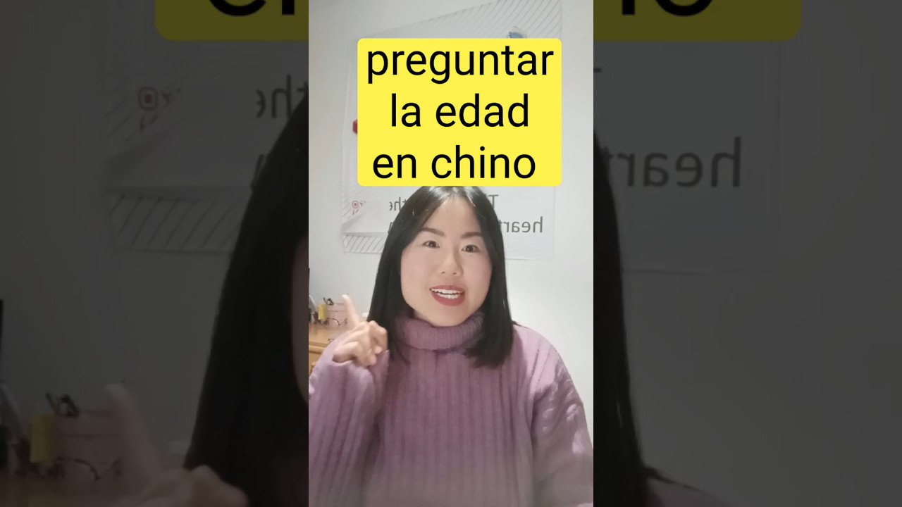preguntar la edad en chino #aprenderchino #clasesonline #chino #expresiones #chineseculture