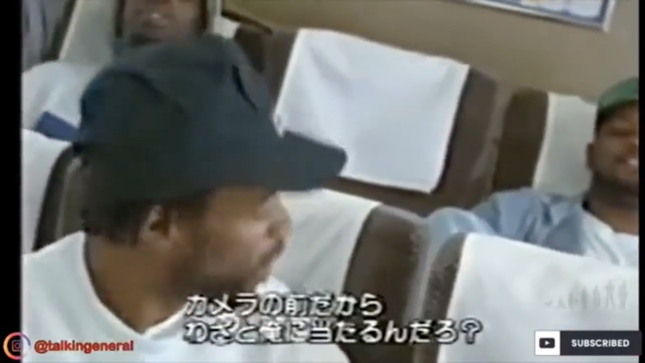 初来日の新幹線で仲間割れを起こすWu-Tang Clan