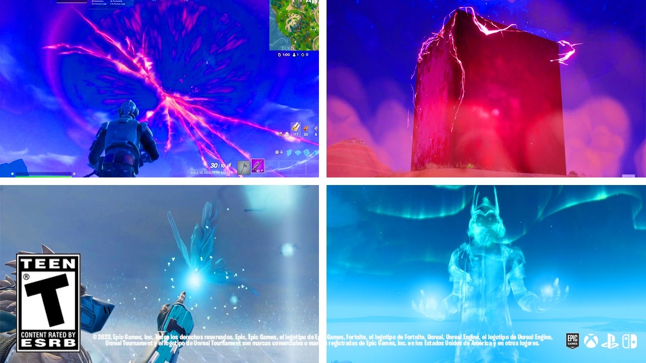 TODOS LOS EVENTOS DE FORTNITE ORIGENES ...!!