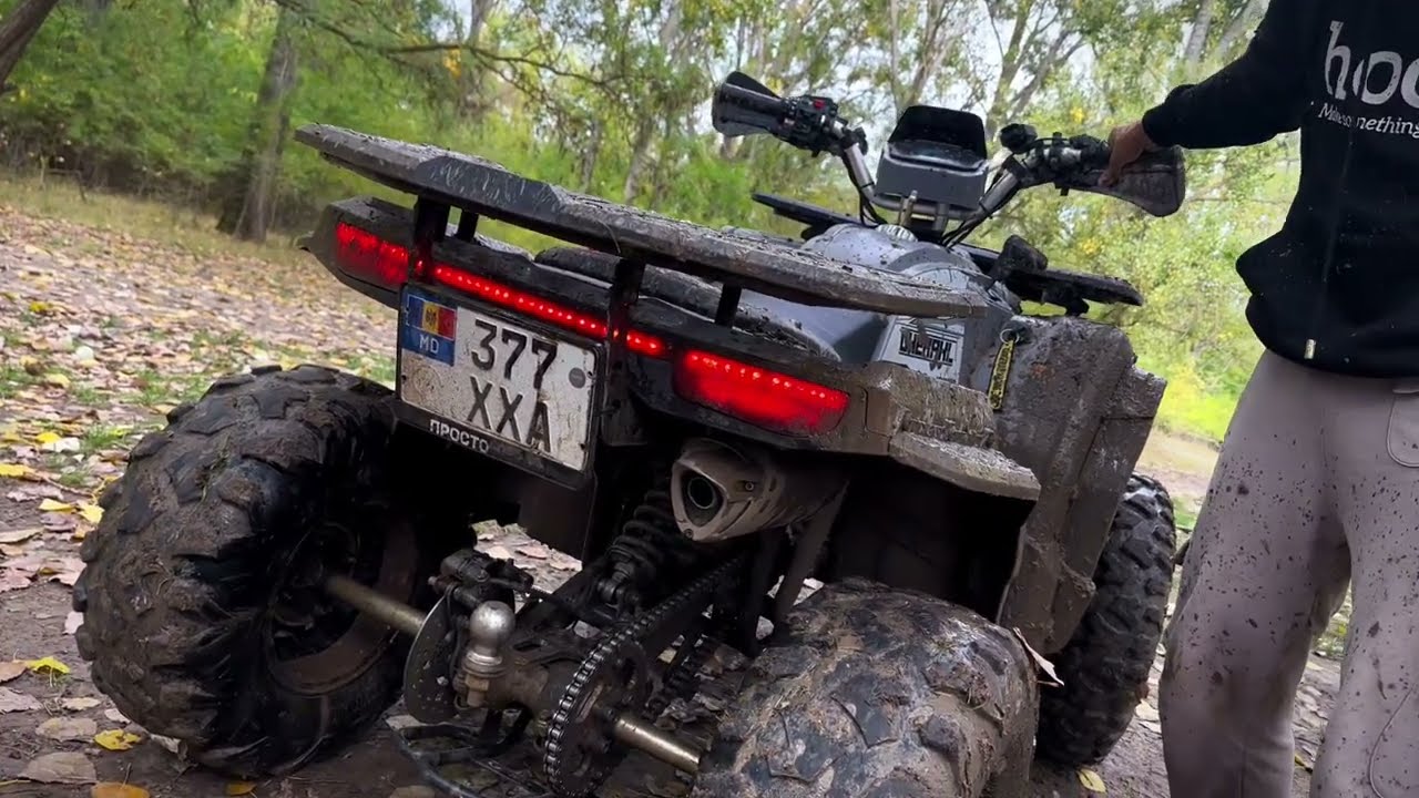 Cu atv-ul prin glod. DRIFT, OFFROAD