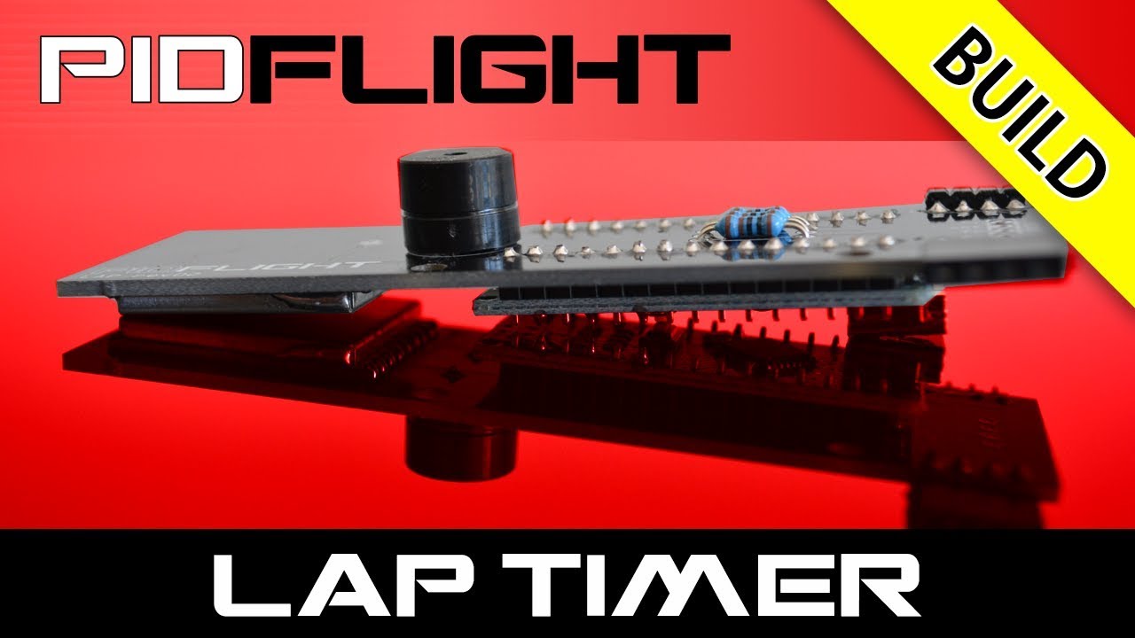 PIDflight Lap VTx Lap Timer Build with the REV02 PCB