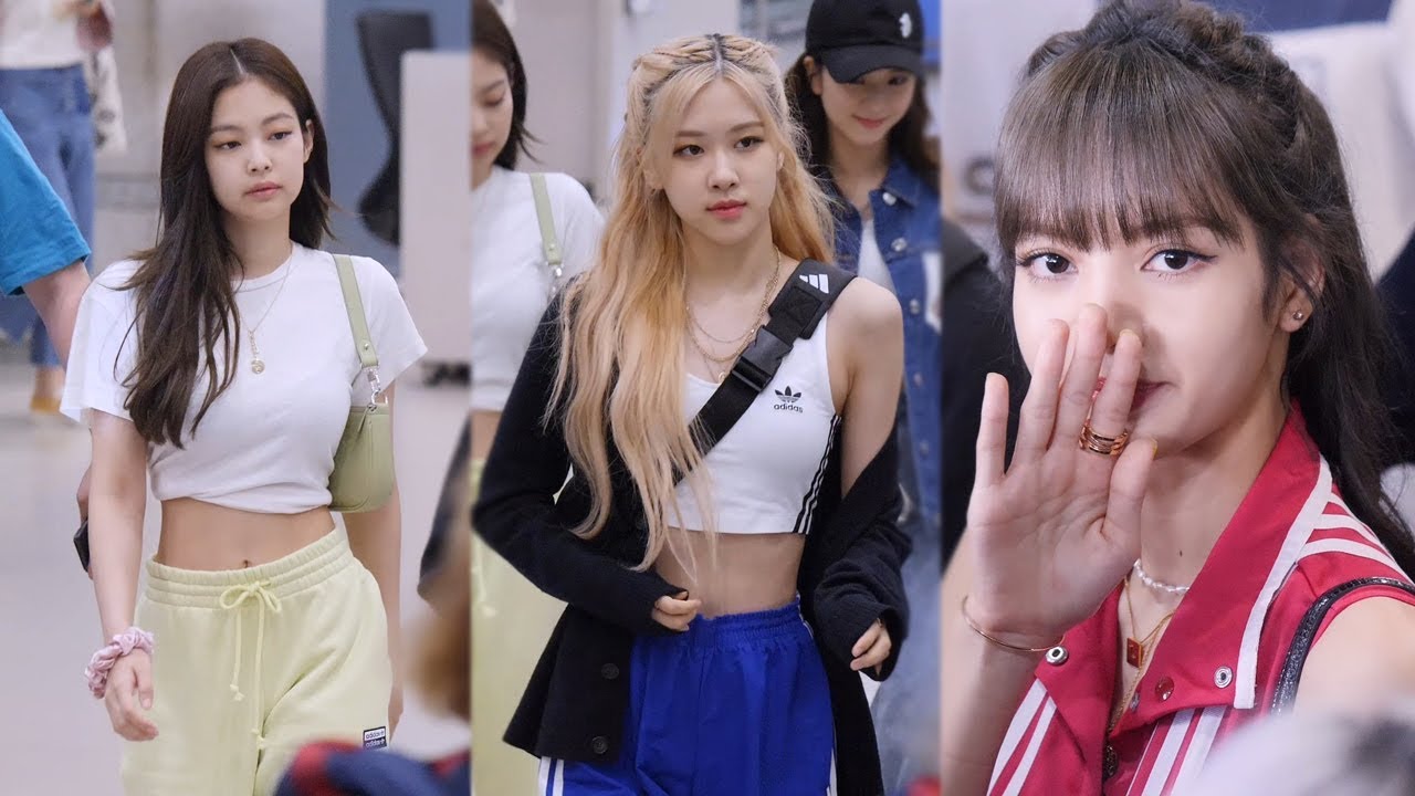 190715 블랙핑크 (BLACKPINK) 입국 Arrival 4K 직캠 (월드투어 콘서트 종료) @ 인천공항 by Spinel