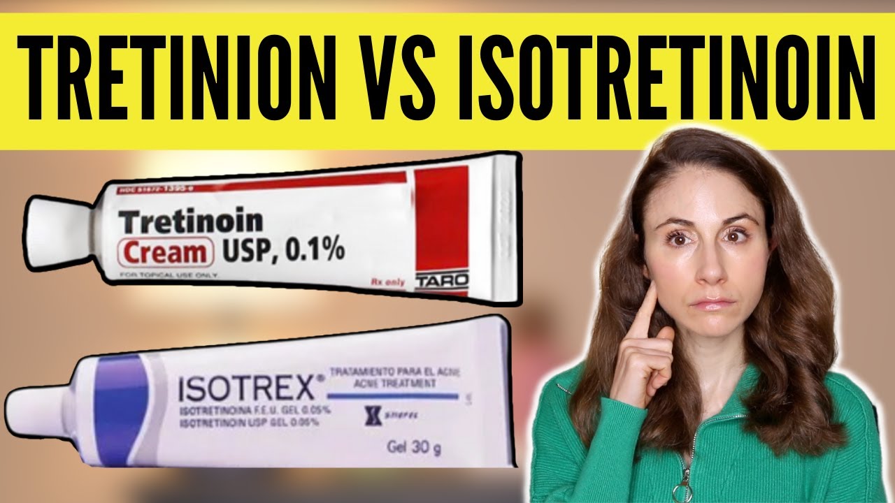 TRETINOIN CREAM vs ISOTRETINOIN FOR ANTI-AGING 🤔 
