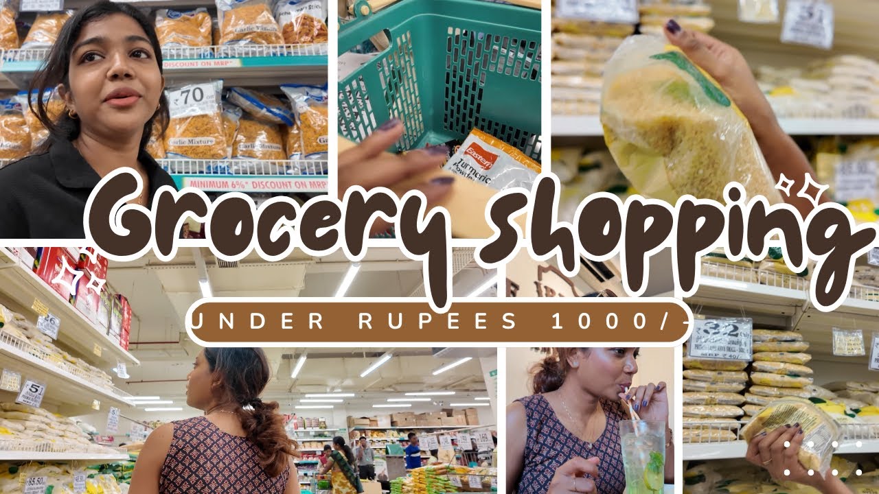 Grocery shopping 🛍️ 😅 #amrithashaji  | Amrithashaji |