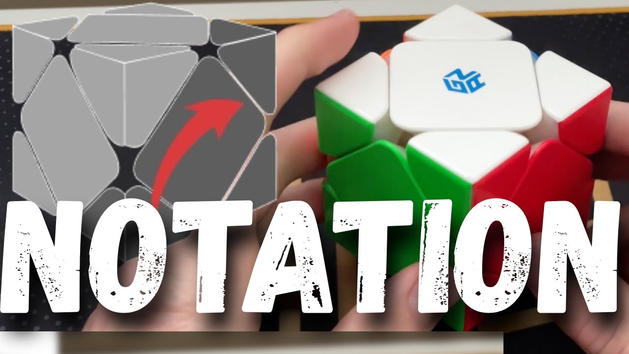 Как читать нотацию Skewb (Rubikskewb, FCN, вращения)
