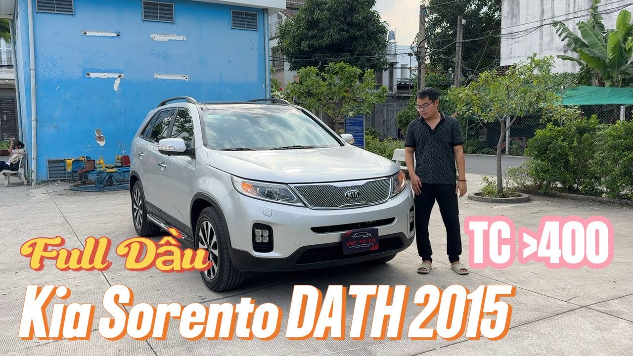 Chọn Kia Sorento 2015 phiên bản máy dầu ở khoảng hơn 400 cũng rất đáng lưu tâm đó ạ #otocu #sorento