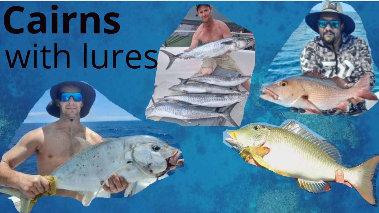 Chasing Spanish Mackerel and other Pelagic fish off Cairns Queensland, stick baits, poppers, lures.