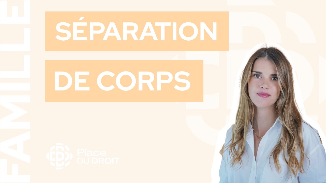 La SÉPARATION DE CORPS en 5 points essentiels ! 👩🏼‍⚖️