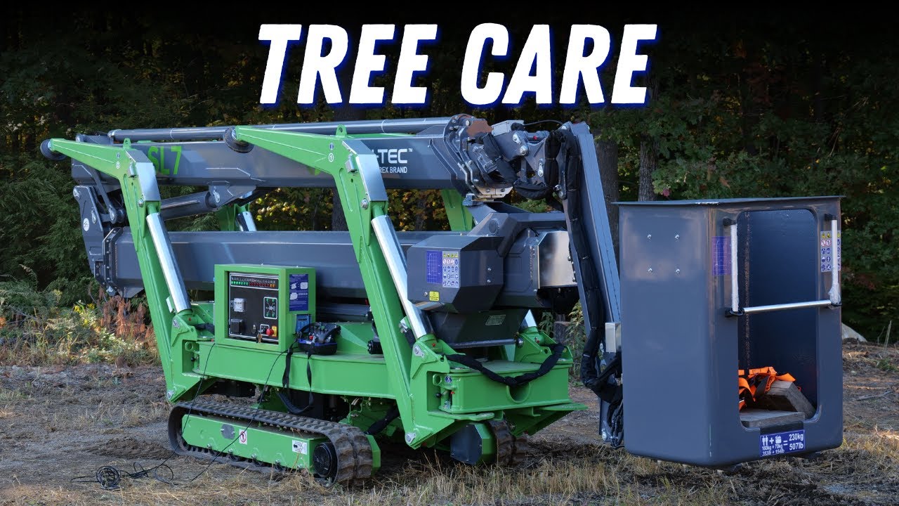 Green-Tec SL7 Spider Lift | Versatile & Safe Access for Tree Care at Heights