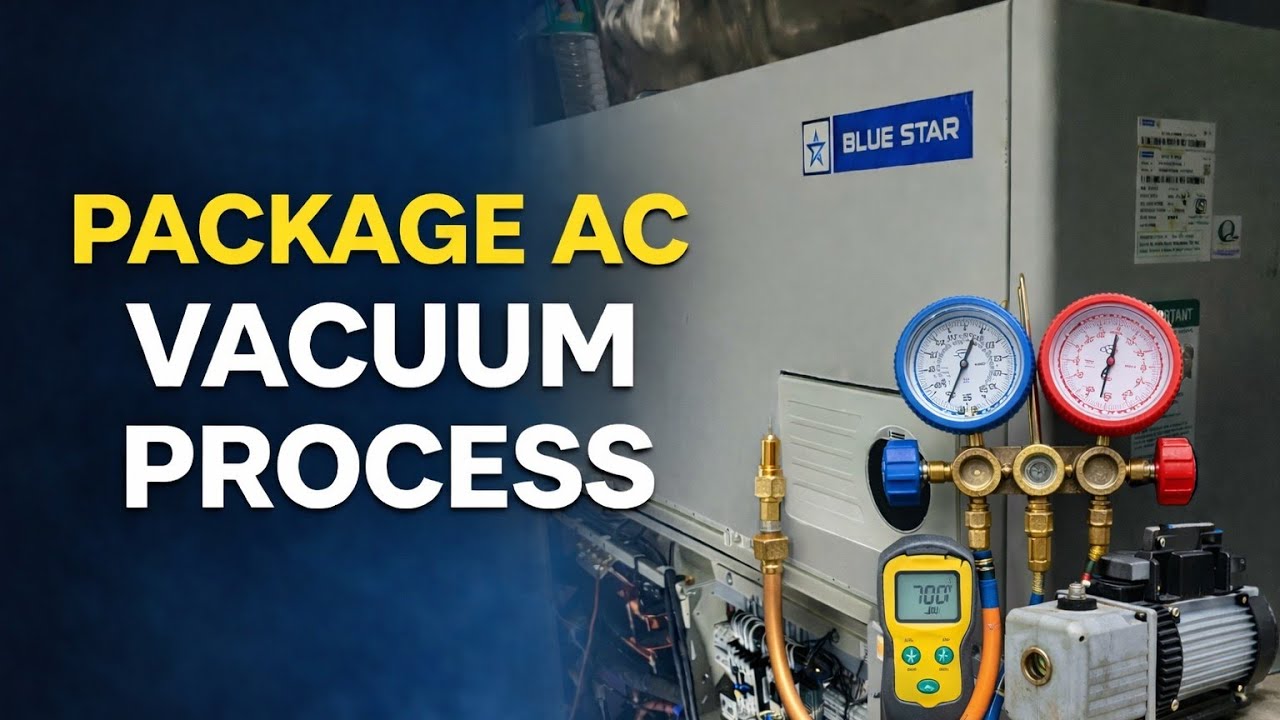 Blue Star Package AC Vacuum Process 