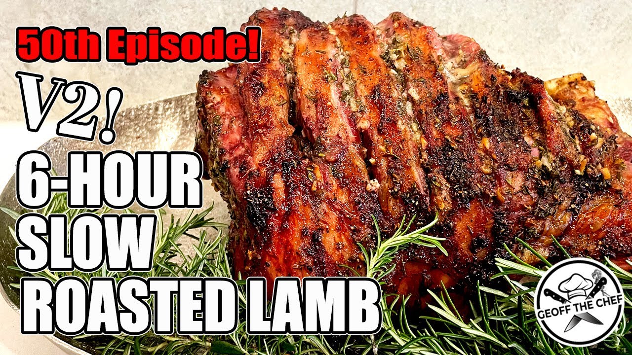 Ep 50: 6-Hour Slow Roasted Leg of Lamb V2!! — FOOLPROOF Pull Apart PERFECTION | Kamado Joe