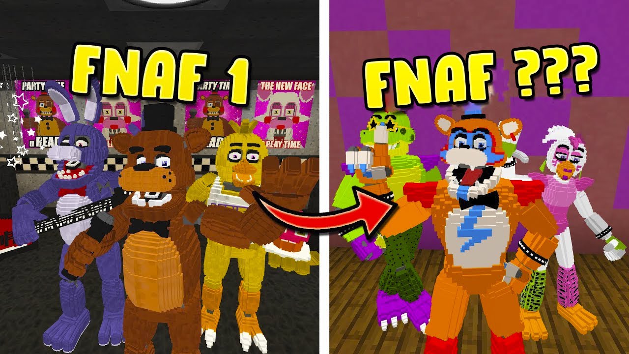 Best FNAF 1-8 Maps for Minecraft PE / BE (No. 3)