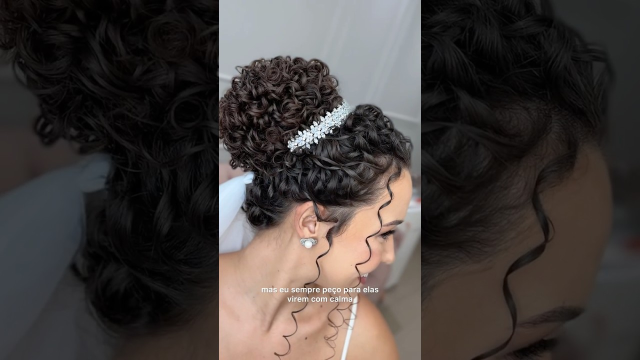 Como &eacute; um TESTE de PENTEADO de Noiva?💍 #penteadonoiva #testenoiva #noivasbh