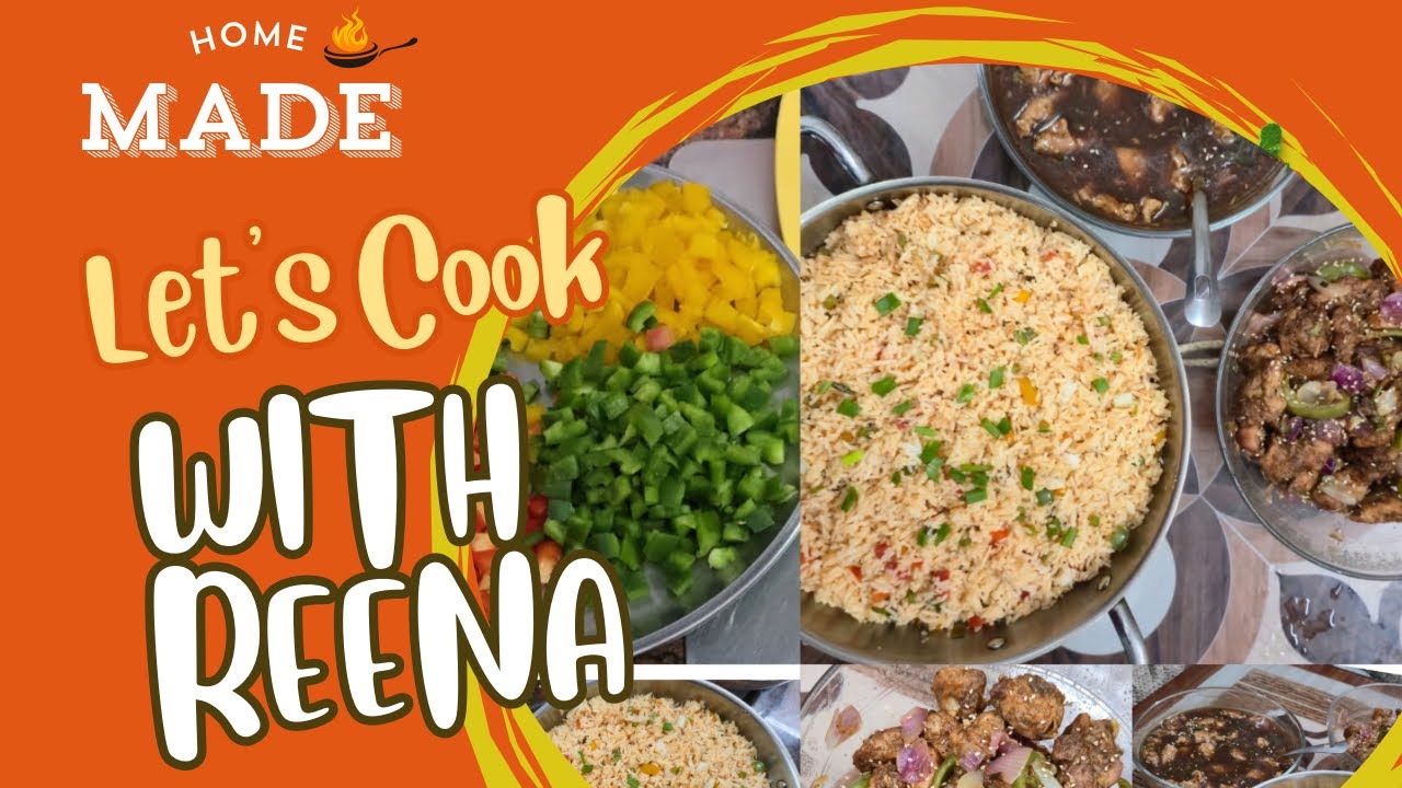 New Year Special Homemade Chinese Dinner 🍗🌶️ | Chicken Manchurian, Chilli Chicken & Veg Fried Rice