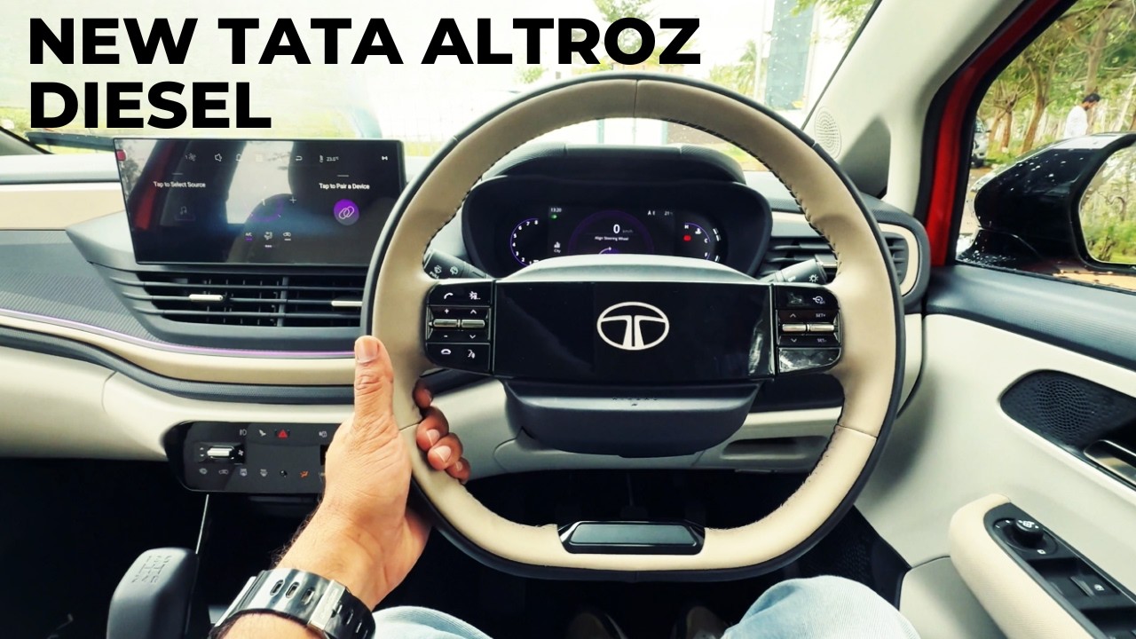 New 2025 Tata Altroz Diesel Drive Impressions | Motorxone