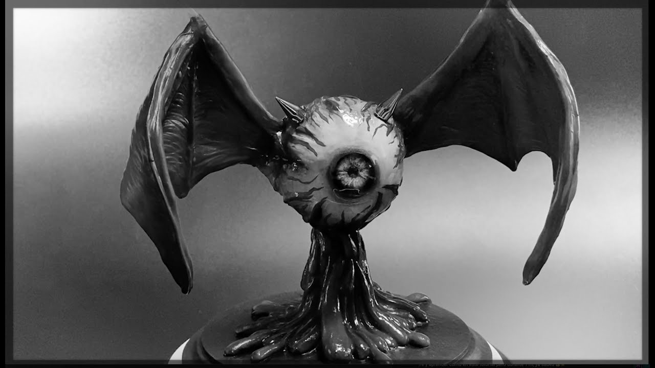 Flying evil eye