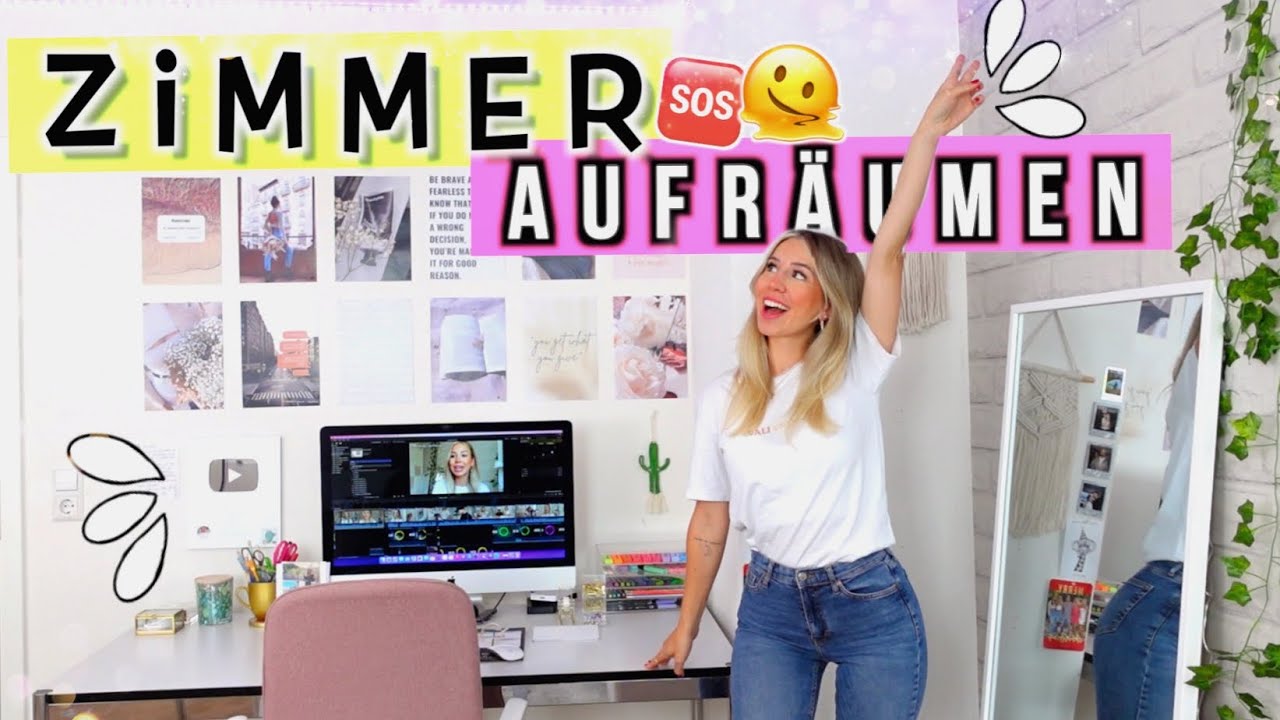 ZIMMER SCHNELL AUFRÄUMEN 🆘🤯  Clean up with me - Vlog - Cali Kessy