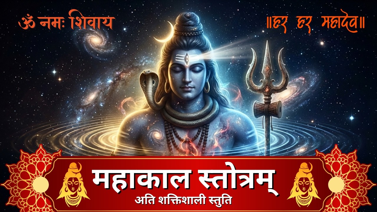 Mahakal Stotra | श्री महाकाल स्तोत्रम् संस्कृत पाठ | Powerful Shiva Bhajan | Om Namah Shivaya