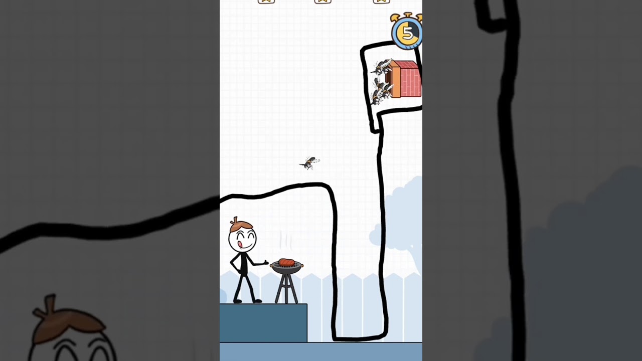 Save the Stickman Game 🤣🤣 Funny 😂😂 #games2023 #androidgame #gaming #shorts