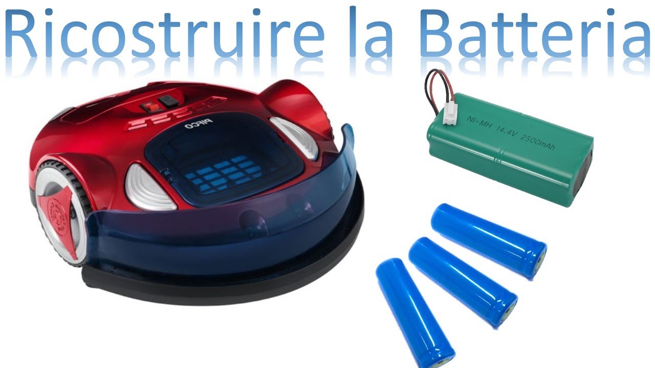Come ricostruire la batteria di un aspirapolvere
