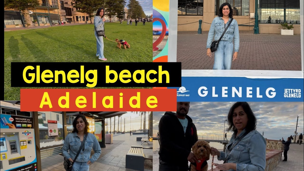 🇦🇺Australia Tamil vlog/Glenelg beach Adelaide/Australia beach #adelaide #australiatamilvlogs 