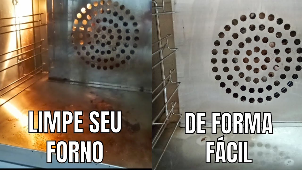 Como limpar forno de forma fácil
